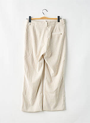 Pantalon 7/8 taille haute taille haute beige KOCCA femme