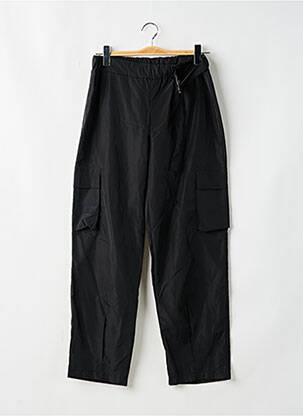 Pantalon cargo taille haute taille haute noir AMELIE & AMELIE femme