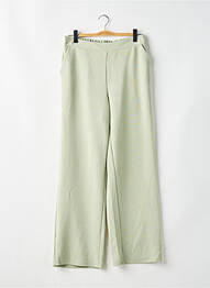Pantalon large tissage crêpe taille normale vert VERO MODA femme