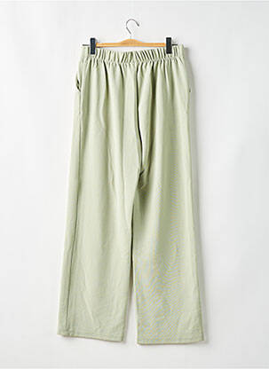Pantalon large tissage crêpe taille normale vert VERO MODA femme