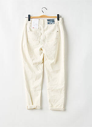Jean coupe mom poches taille haute beige STREET ONE femme