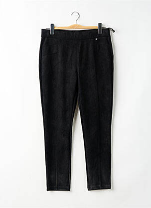 Pantalon slim taille haute taille haute noir STREET ONE femme