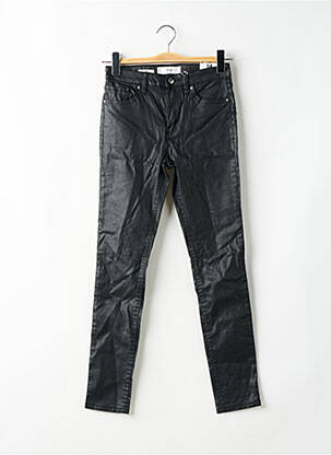 Jeans skinny taille normale taille normale noir MANGO femme