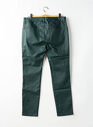 Pantalon slim tissage enduit taille normale vert STREET ONE femme