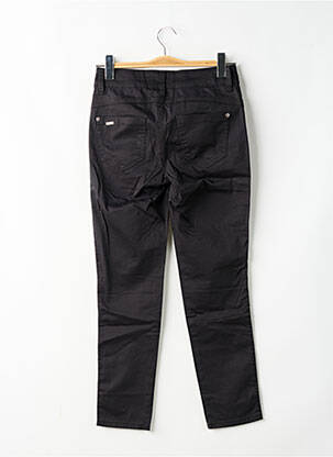 Pantalon slim taille haute taille haute noir STREET ONE femme