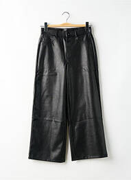 Pantalon 7/8 taille haute taille haute noir ONLY femme