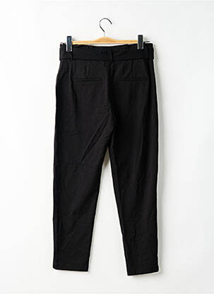 Pantalon droit coupe carotte taille haute noir STREET ONE femme