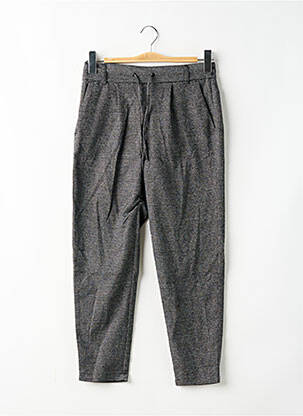 Pantalon chino taille normale taille normale gris ONLY femme