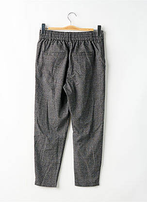 Pantalon chino taille normale taille normale gris ONLY femme