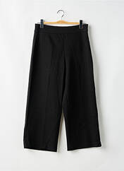 Pantalon 7/8 noir ZABAIONE pour femme seconde vue