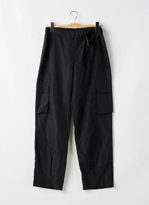 Pantalon cargo taille haute taille haute noir AMELIE & AMELIE femme