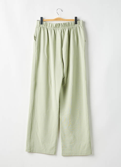Pantalon large tissage crêpe taille normale vert VERO MODA femme