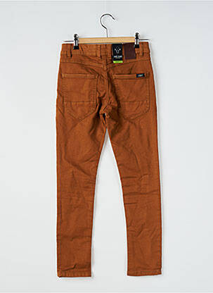 Jeans coupe slim stretch taille ajustable marron CARS JEANS garçon