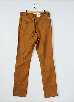 Pantalon chino stretch taille normale marron JACK & JONES homme