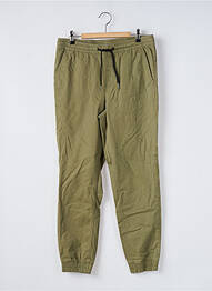 Pantalon droit tissage popeline taille normale vert JACK & JONES homme