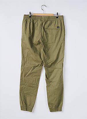 Pantalon droit tissage popeline taille normale vert JACK & JONES homme