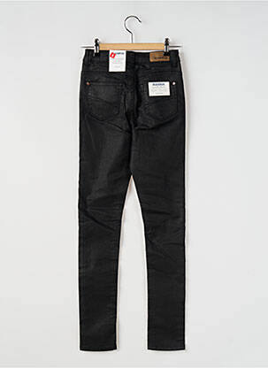 Pantalon slim taille haute noir GARCIA fille