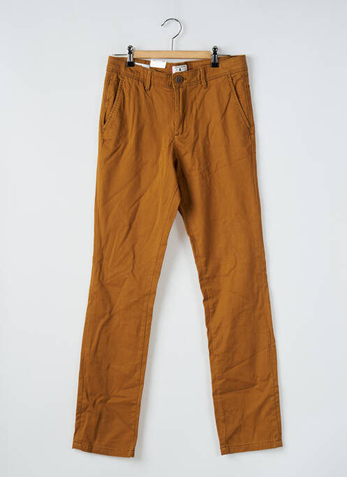 Pantalon chino marron JACK & JONES pour homme