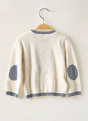 Pull imprimé fantaisie manches longues beige MAYORAL garçon