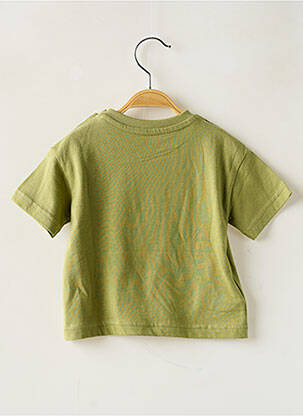 T-shirt coupe droite manches courtes vert MAYORAL garçon