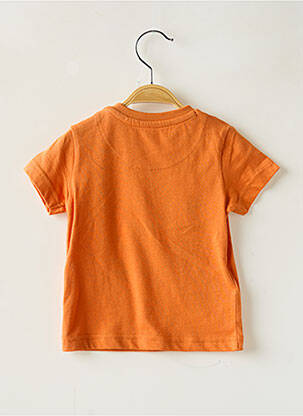 T-shirt coupe droite manches courtes orange MAYORAL garçon