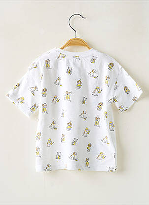 T-shirt stretch manches courtes blanc MAYORAL garçon