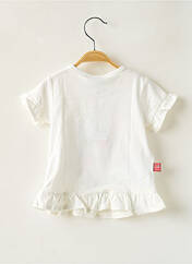 T-shirt blanc BOBOLI pour fille seconde vue
