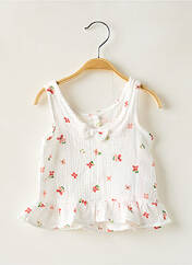 T-shirt blanc BOBOLI pour fille seconde vue