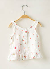 T-shirt blanc BOBOLI pour fille seconde vue