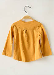 T-shirt jaune BOBOLI pour fille seconde vue