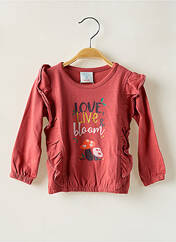 T-shirt rose BOBOLI pour fille seconde vue