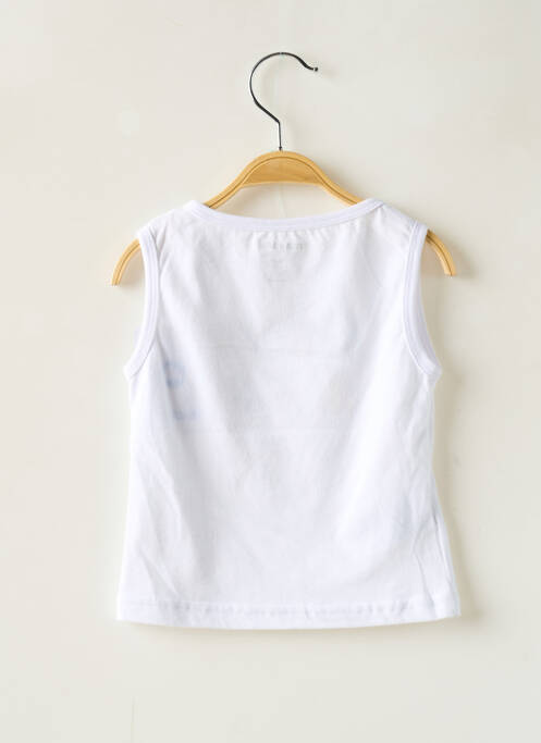 T-shirt coupe droite fines bretelles blanc MAYORAL garcon