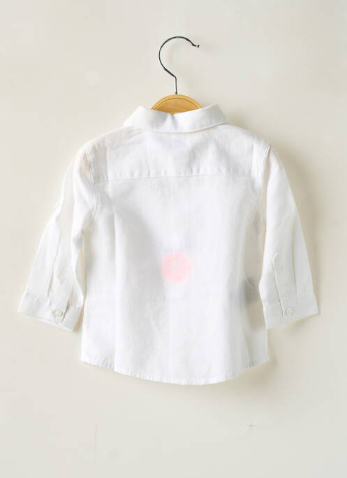 Chemise manches longues blanc MAYORAL pour garçon