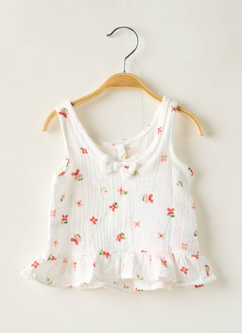 T-shirt blanc BOBOLI pour fille