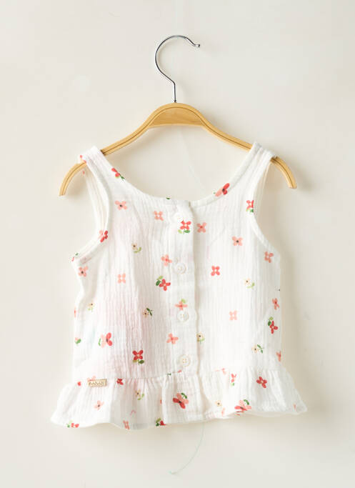 T-shirt blanc BOBOLI pour fille