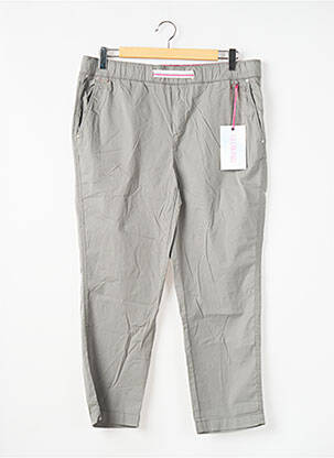 Pantacourt coupe droite gris STREET ONE femme