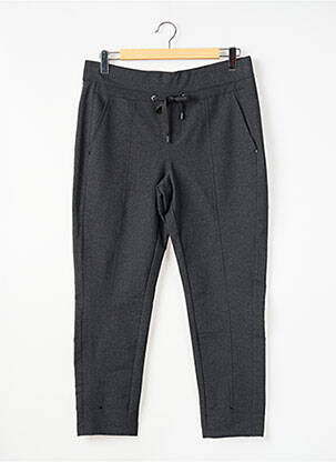 Pantalon slim taille élastique gris STREET ONE femme