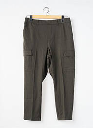 Pantalon cargo taille élastique taille normale vert VERO MODA femme