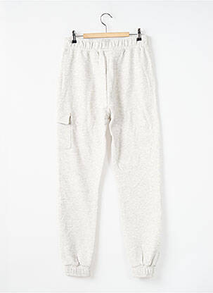 Jogging poches taille élastique gris FILA fille
