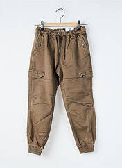 Pantalon cargo marron GARCIA pour garçon seconde vue