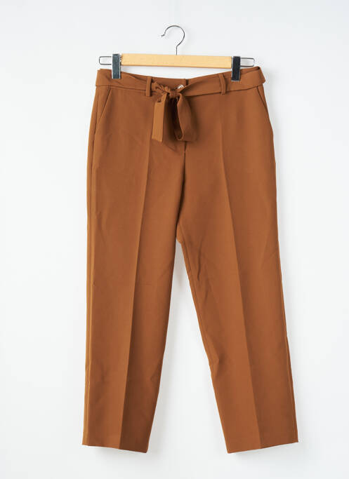 Pantalon droit marron KOCCA pour femme