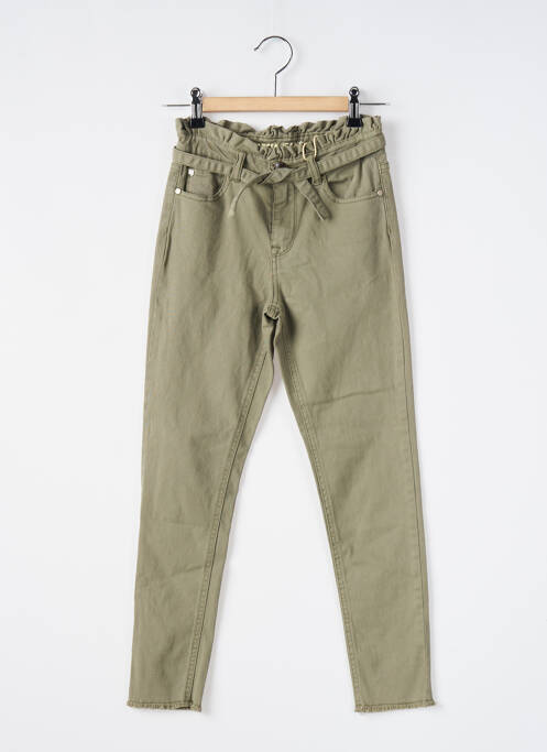 Pantalon slim vert GARCIA pour fille