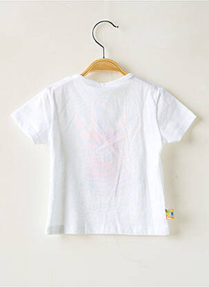 T-shirt imprimé fantaisie manches courtes blanc BOBOLI garçon
