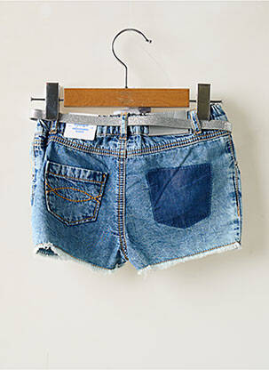 Short tissage denim bleu MAYORAL fille