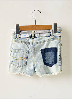 Short tissage denim bleu MAYORAL fille