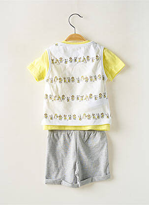 Ensemble short poches jaune MAYORAL garcon