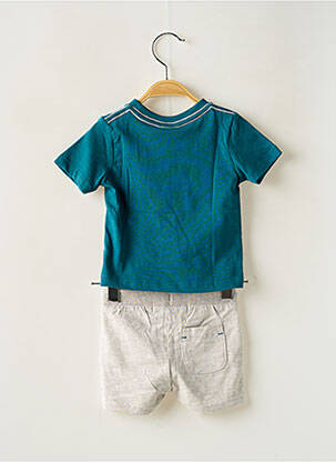 Ensemble short poches bleu BOBOLI garçon