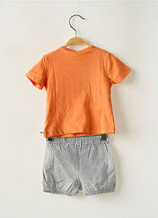 Ensemble short orange BOBOLI pour garçon seconde vue