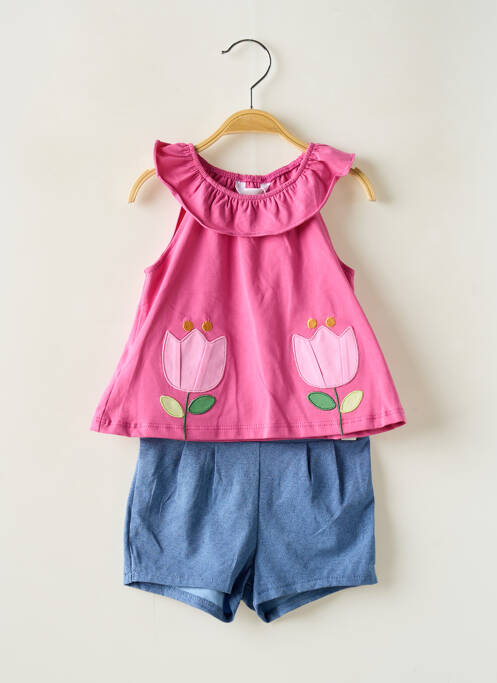 Ensemble short rose MAYORAL pour fille