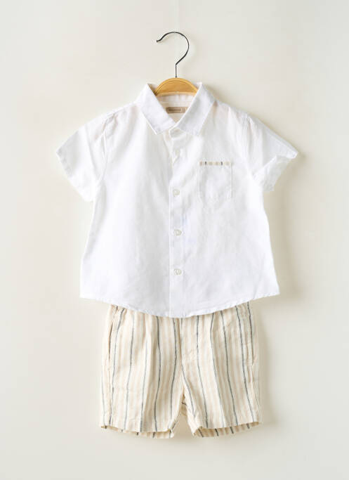 Ensemble short beige MAYORAL pour garçon